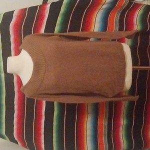 Gently worn off the shoulder sweater